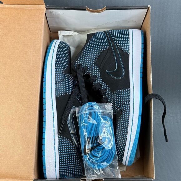 Jordan 1 Retro Polka Dot Laser Blue sneaker shoes men’s size 8 - Picture 11 of 11
